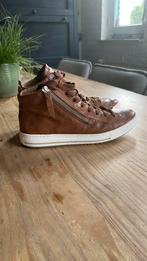 Gabor hoge sneakers - cognac kleur - 1x gedragen, Kleding | Dames, Schoenen, Ophalen of Verzenden, Zo goed als nieuw, Sneakers of Gympen