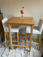 IKEA grenen bar bartafel met krukken Bergmund, Ophalen