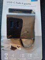 USB - C hub 4 poorts, nie, verpakking geopend, Ophalen of Verzenden, Zo goed als nieuw, Overige merken