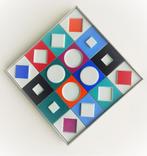 Vasarely Relief Rosenthal Geglazuurd porselein editie 12/75, Ophalen of Verzenden
