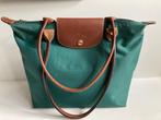 Longchamp tas, groen, Le Pliage, maat M, gebruikt, Sieraden, Tassen en Uiterlijk, Tassen | Damestassen, Ophalen, Gebruikt, Groen