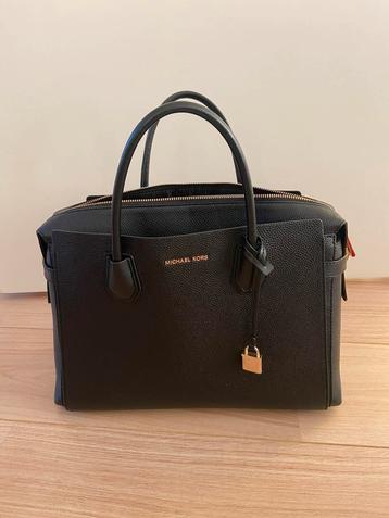 Zwarte leren tas met Michael Kors  beschikbaar voor biedingen