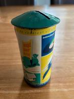 Oud spaarpotje van de rijkspostspaarbank, Verzamelen, Spaarpotten, Ophalen of Verzenden, Gebruikt, Metaal of Blik, Overige thema's