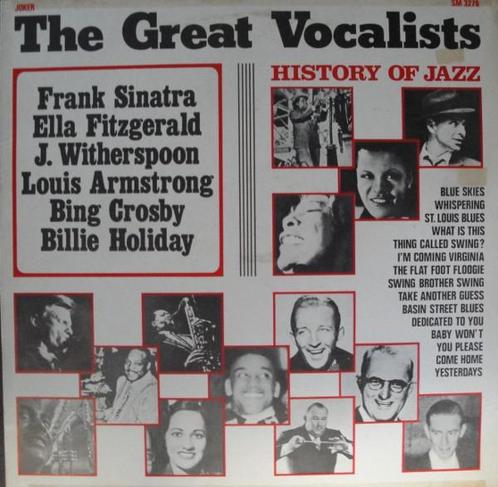 Lp van The Great Vocalists, Cd's en Dvd's, Vinyl | Verzamelalbums, Gebruikt, Jazz en Blues, Ophalen of Verzenden