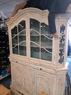 Landelijke Buffetkast, Huis en Inrichting, Kasten | Vitrinekasten, Ophalen, Gebruikt, 100 tot 150 cm, Glas