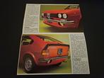 Brochure Alfa Romeo Alfasud TI 1974, Ophalen of Verzenden, Zo goed als nieuw, Alfa Romeo