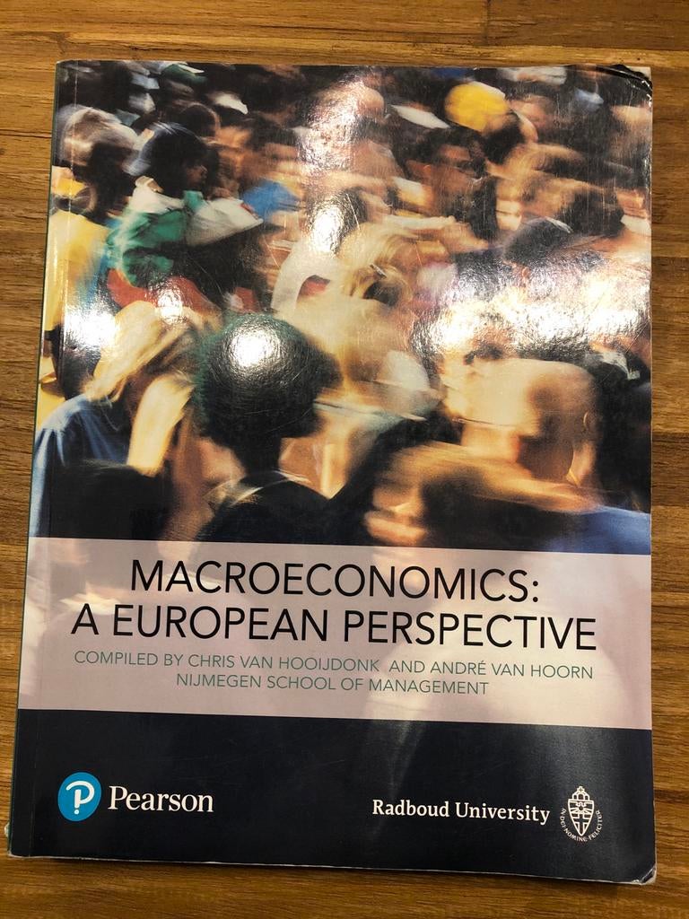 Macroeconomics: A European Perspective - Leerboek, Boeken, Ophalen of Verzenden, Beta, Zo goed als nieuw, HBO