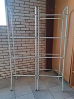 2 Krattenrekken wit voor elk 4 opbergkratten, Ophalen, Zo goed als nieuw