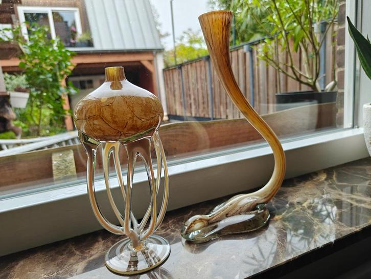 Murano-stijl glaskunst vintage studioglas uit de jaren ’70, Antiek en Kunst, Antiek | Glas en Kristal, Ophalen of Verzenden