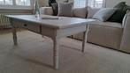 Grijswitte salontafel - 130x75x50 cm, Huis en Inrichting, Tafels | Salontafels, Ophalen, 100 tot 150 cm, 50 tot 100 cm, Zo goed als nieuw