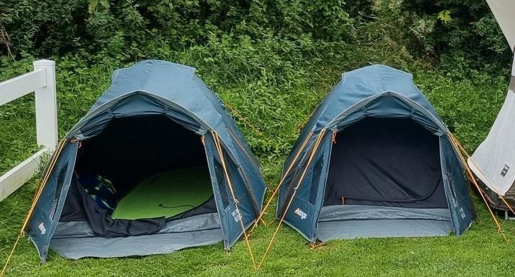2x Vango Tay 200 tent met alu stokken, Caravans en Kamperen, Tenten, tot en met 2, Gebruikt, Ophalen of Verzenden