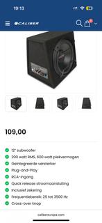 CALIBER SUBWOOFER, Auto diversen, Autospeakers, Ophalen of Verzenden, Zo goed als nieuw