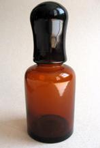 Aparte apothekers fles met stopper en aparte dome dop  Gemaa, Ophalen of Verzenden