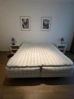 Hästens bed 2 boxsprings met matrassen en topper, Huis en Inrichting, Slaapkamer | Boxsprings, Ophalen, Gebruikt, Tweepersoons