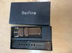 Berfine Horlogeband - Leer, Overige merken, Overige materialen, Leer, Polshorloge