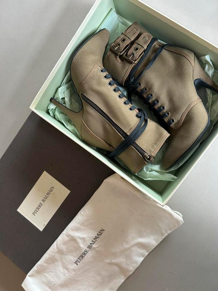 Giuseppe Zanotti x Balmain Hakken - Maat 37, Kleding | Dames, Schoenen, Zo goed als nieuw, Schoenen met hoge hakken, Ophalen of Verzenden