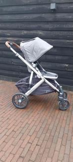 UppaBaby Vista Duo Kinderwagen - Grijs, Kinderen en Baby's, Kinderwagens en Combinaties, Gebruikt, Verstelbare duwstang, Ophalen