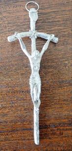 Kruis kruisbeeld (7) 13,5 bij 5 cm, Antiek en Kunst, Antiek | Religie, Ophalen of Verzenden