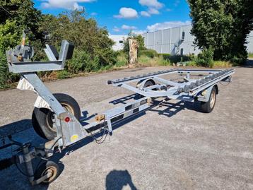 Riba Ponton boottrailer met een 1400KG as !!