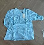 Nieuw: lichtblauwe blouse van Kaffe Curve, maat 44, Kaffe Curve, Blauw, Maat 42/44 (L), Nieuw