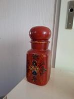 Vintage Beschilderde Pot met Deksel, Ophalen of Verzenden