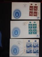 Israel 1951 Joods Nationaal Fonds 50 Jaar. Complete serie., Postzegels en Munten, Midden-Oosten, Verzenden, Gestempeld