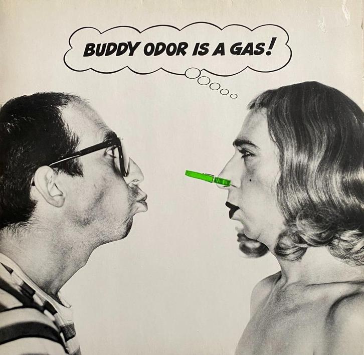 Buddy Odor Gas - The Buddy Odor Stop lp, Cd's en Dvd's, Vinyl | Pop, Zo goed als nieuw, 1960 tot 1980, 12 inch, Ophalen of Verzenden