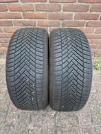 2X Continental 215 45 17 91W 4 Seizoen Banden, Auto-onderdelen, Banden en Velgen, Ophalen, 17 inch, All Season, Band(en)
