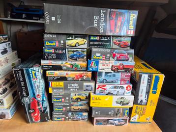 Partij 1/24 1/25 & 1/16 auto's en vrachtwagens beschikbaar voor biedingen