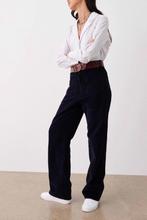 Ba&sh King wide leg corduroy pants size 3 New, Kleding | Dames, Maat 38/40 (M), Blauw, Nieuw, Ophalen of Verzenden