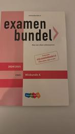 Examenbundel Wiskunde A vwo 24/25, Ophalen of Verzenden, Zo goed als nieuw, VWO
