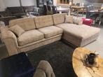 *OPRUIMING* Loungebank Maya 2.5 Zits 280x180 cm Kleur Sand, Ophalen of Verzenden, Nieuw, Stof, Landelijke bank loungebank Maya stof adore sand