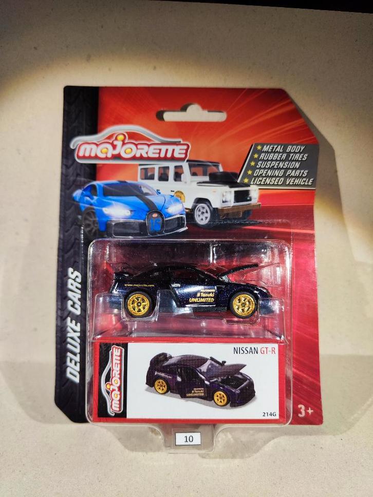Majorette Nissan GT-R (R35), Hobby en Vrije tijd, Modelauto's | Overige schalen, Nieuw, Auto, Ophalen of Verzenden