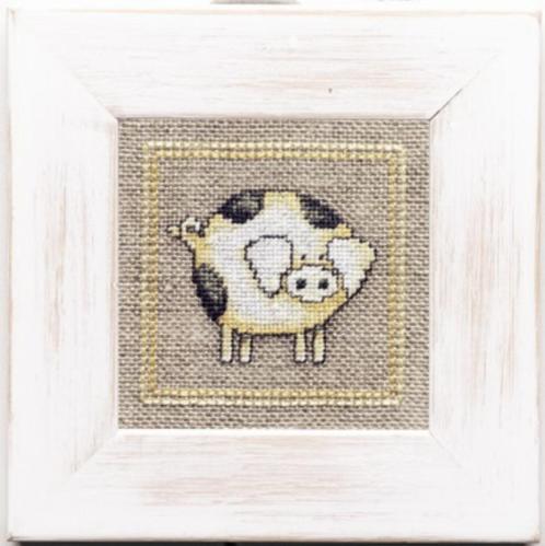 Borduurpakket Lanarte Koe 34568, Hobby en Vrije tijd, Borduren en Borduurmachines, Nieuw, Borduurpakket, Handborduren, Ophalen of Verzenden