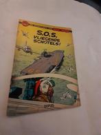 Buck Danny - SOS Vliegende schotels! - 1959, Gelezen, Eén stripboek, Ophalen of Verzenden, Victor Hubinon