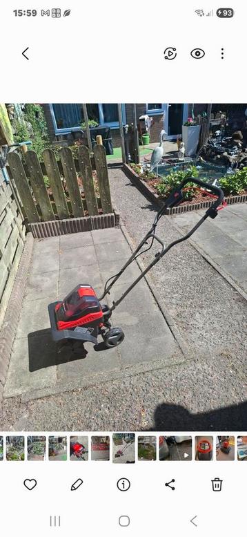 Tuinfrees electrisch. beschikbaar voor biedingen