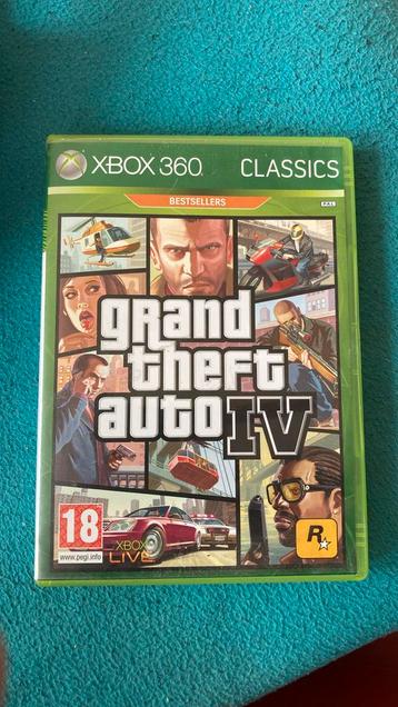 Xbox 360 Grand theft Auto IV beschikbaar voor biedingen