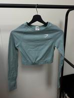 Gymshark - crop top sport, Kleding | Dames, Sportkleding, Blauw, Nieuw, Ophalen of Verzenden, Fitness of Aerobics