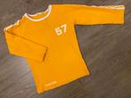 Jongens longsleeve shirt ORANJE maat 134, Ophalen of Verzenden, Gebruikt, Jongen, Shirt of Longsleeve