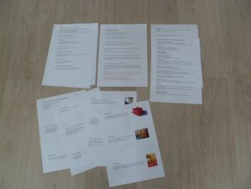 9 Pagina’s met spelletjes: o.a. piraten en water spelletjes. beschikbaar voor biedingen