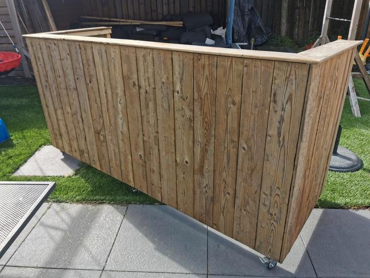 Container ombouw op maat vanaf €175,- rolbaar, Tuin en Terras, Bergingen en Tuinkasten, Nieuw, Containerberging, Hout, Ophalen of Verzenden