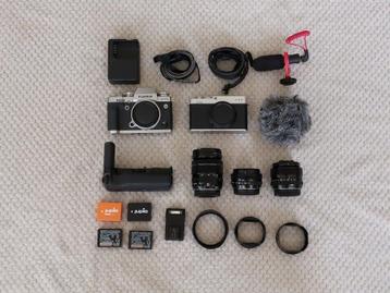 Fujifilm set: XT-3 X-E4 + 3 lenzen beschikbaar voor biedingen