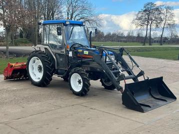 Iseki TG 53 F + Voorlader mini trekker frees (bj 2010) beschikbaar voor biedingen