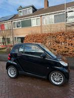 Smart ForTwo 1.0 Coupe 2007 Zwart: zeer goed onderhouden, Auto's, Achterwielaandrijving, Zwart, 18 €/maand, Zwart