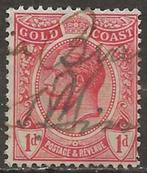 Goudkust, Ophalen of Verzenden, Overige landen, Gestempeld