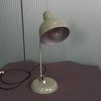 Vintage bureaulamp militair met kogelgewricht, Ophalen of Verzenden, Gebruikt, Metaal, Minder dan 50 cm