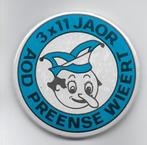 Button  Oad Preense Wieert Weert 3 x 11 Jaor , Verzamelen, Ophalen of Verzenden, Zo goed als nieuw, Overige onderwerpen