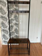 Kapstok met schoenenrek, Huis en Inrichting, Woonaccessoires | Kapstokken, Ophalen, Gebruikt, Metaal, Staande kapstok