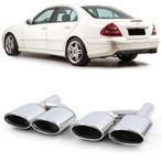 Uitlaat Sierstuk RVS Voor Mercedes W204 W211 W164 W166 W221, Verzenden, Automotive Parts, A.parts@hotmail.nl, Trasmolenlaan 12 3447 GZ Woerden