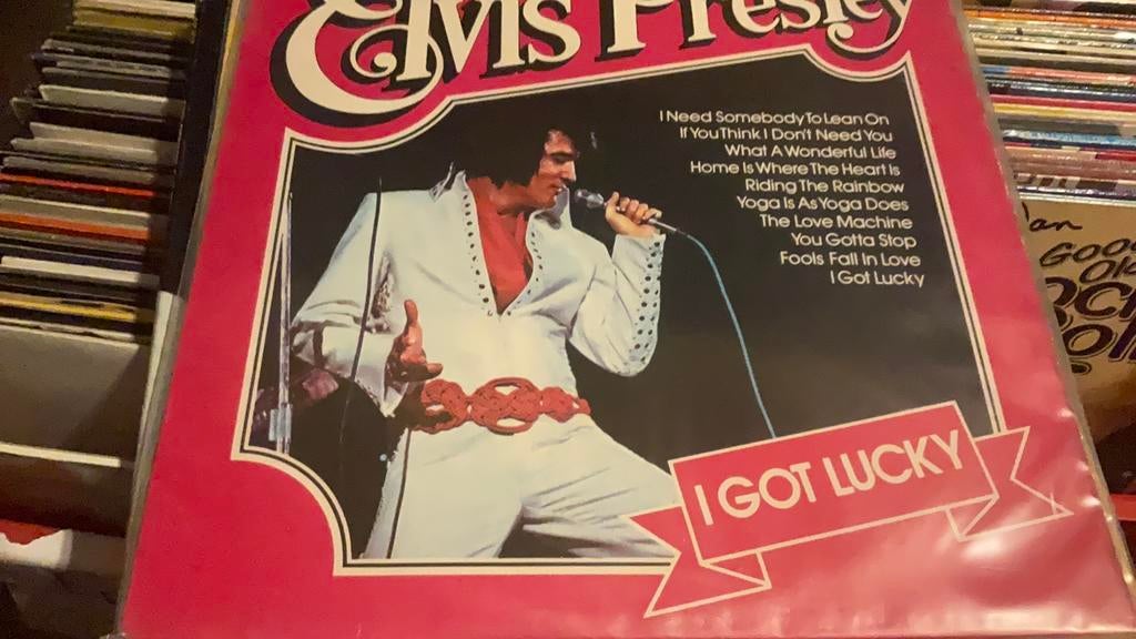 Elvis Presley. I got lucky, Ophalen of Verzenden, Zo goed als nieuw, Overige formaten